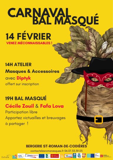 affiche Bal masqué